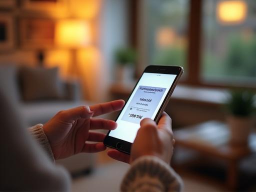 Person easily purchasing a vignette on a laptop or phone.
